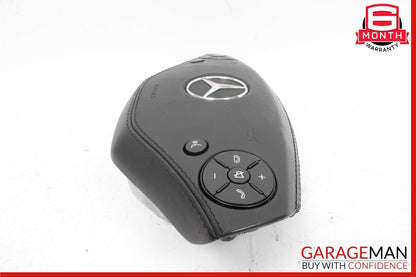 10-14 Mercedes W221 S550 CL550 Steering Wheel Airbag Air Bag Black OEM
