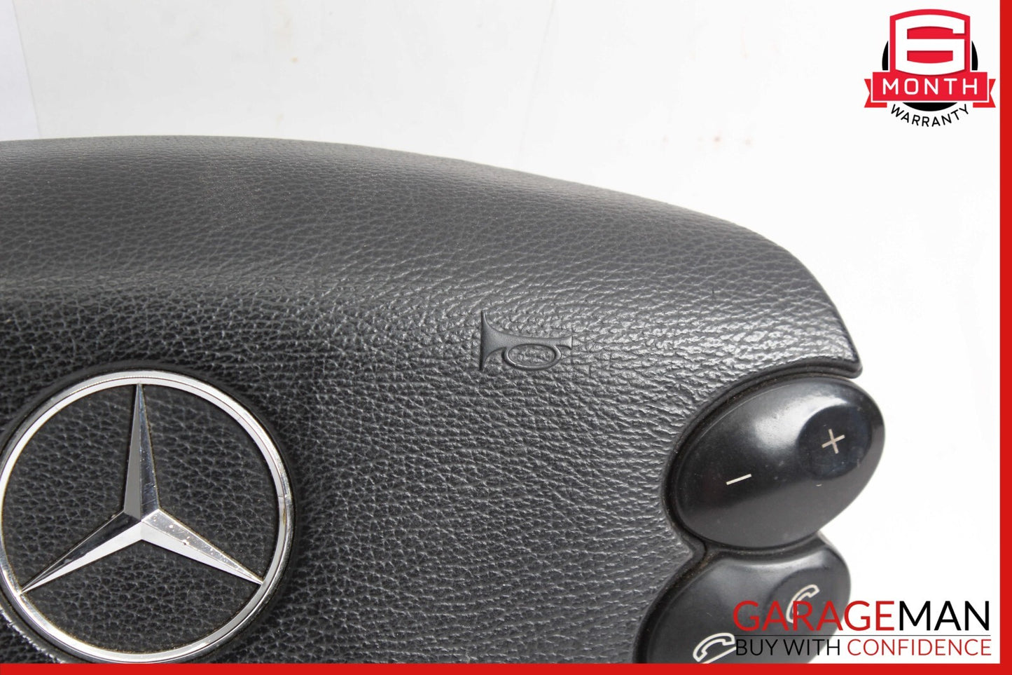 03-12 Mercedes W211 E350 G500 G55 AMG Steering Wheel Airbag Air Bag Black OEM