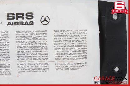 10-17 Mercedes W204 C250 E550 Dashboard Right Passenger Side Airbag Air Bag OEM