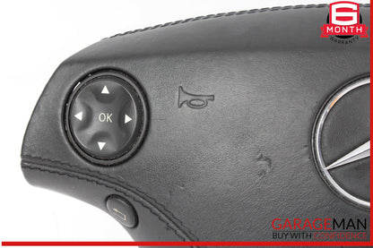 07-10 Mercedes W221 S450 S550 CL500 CL550 Steering Wheel Airbag Air Bag Black