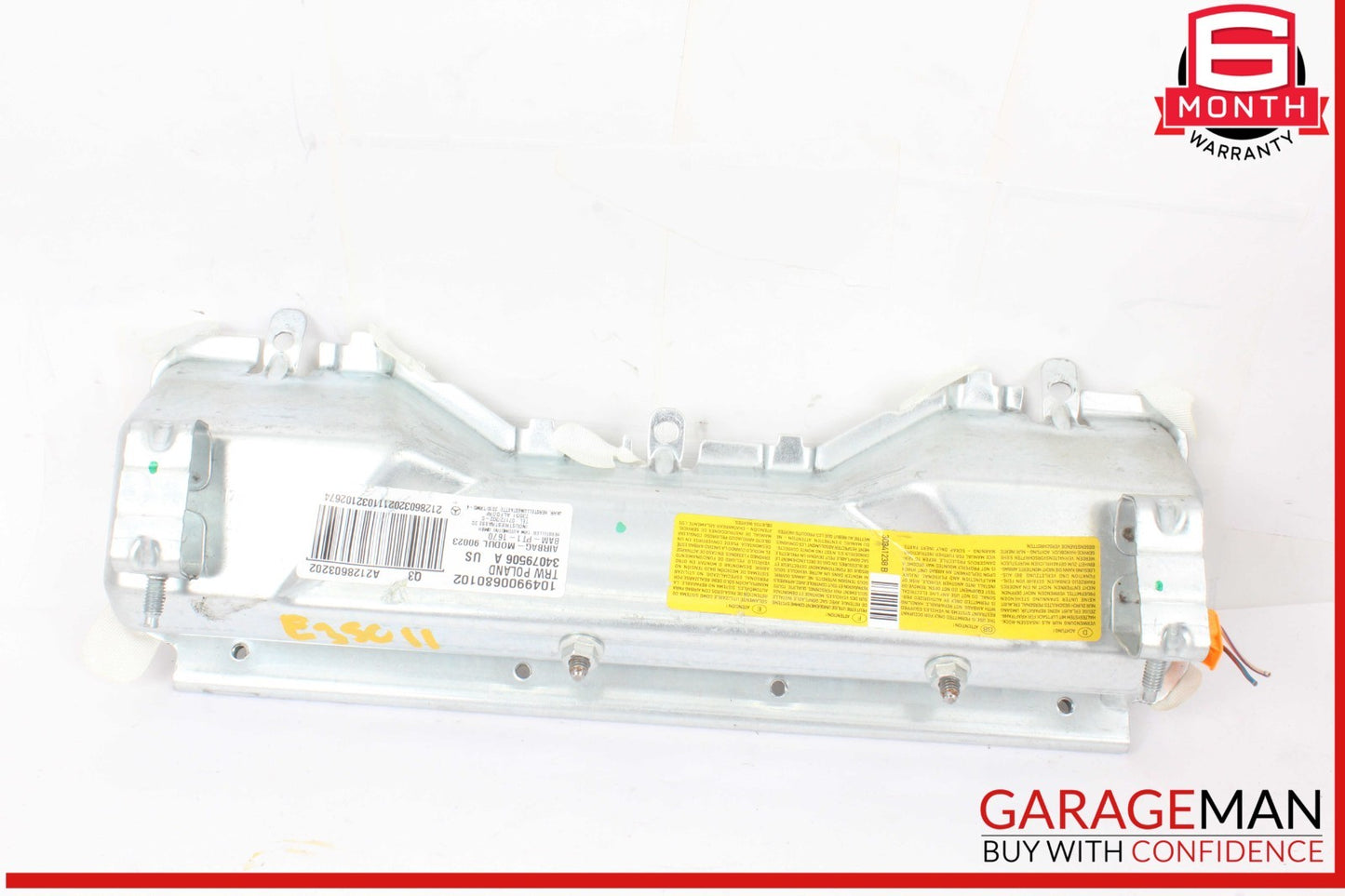 10-13 Mercedes W212 E350 Bluetec Front Left Dashboard Dash Airbag Air Bag OEM