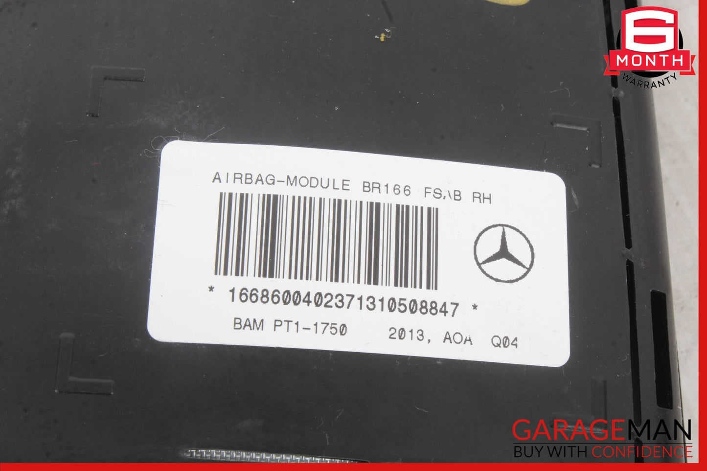12-19 Mercedes X166 GL450 ML350 Front Right Passenger Side Seat Airbag SRS OEM