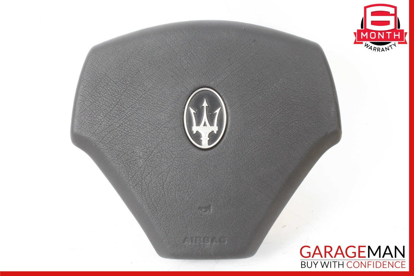 08-19 Maserati GranTurismo M145 Steering Wheel Air Bag Airbag Black OEM