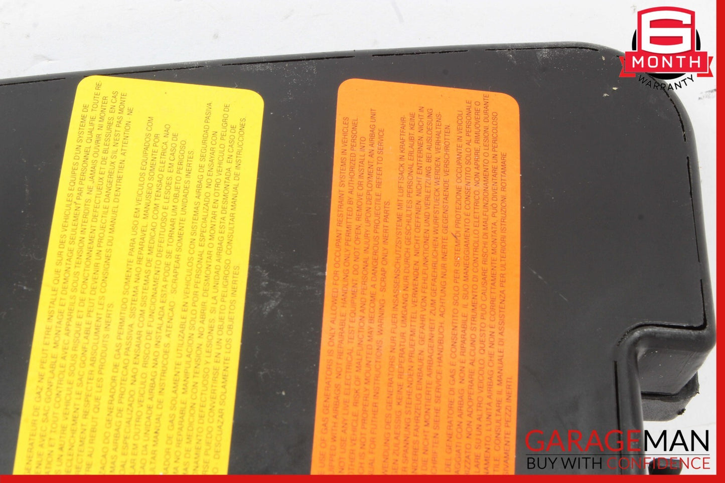 03-13 Maserati Quattroporte S M139 Front Right Side Seat Airbag SRS OEM