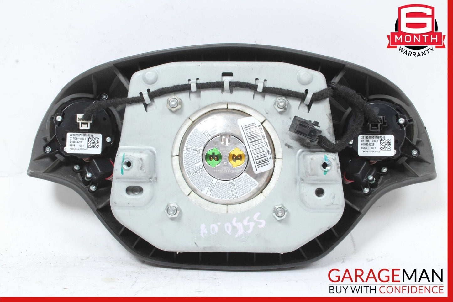 07-10 Mercedes CL550 S550 S600 Steering Wheel Airbag Air Bag Assembly