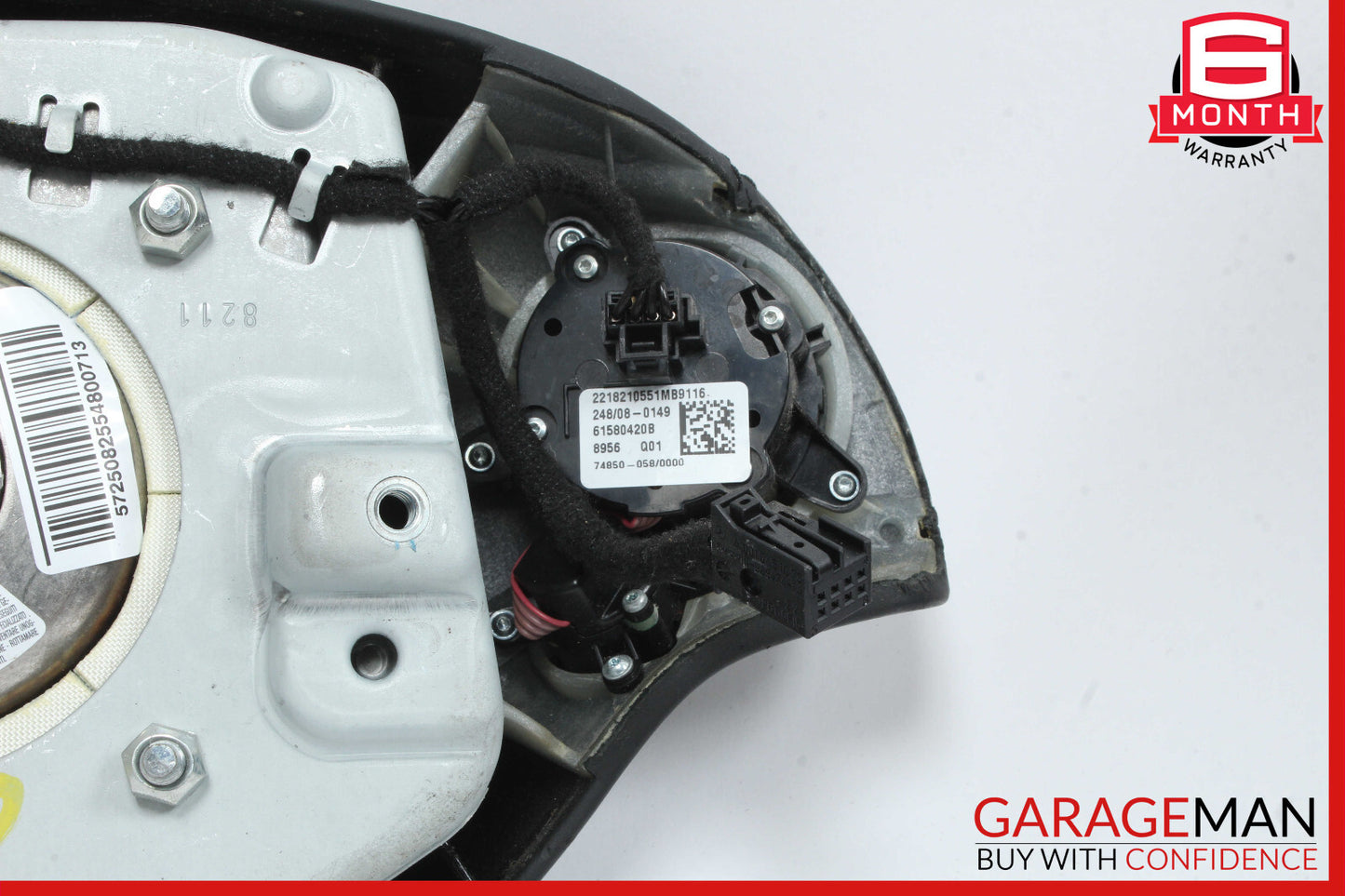 07-10 Mercedes CL600 CL550 S550 S500 Steering Wheel Airbag Air Bag Black
