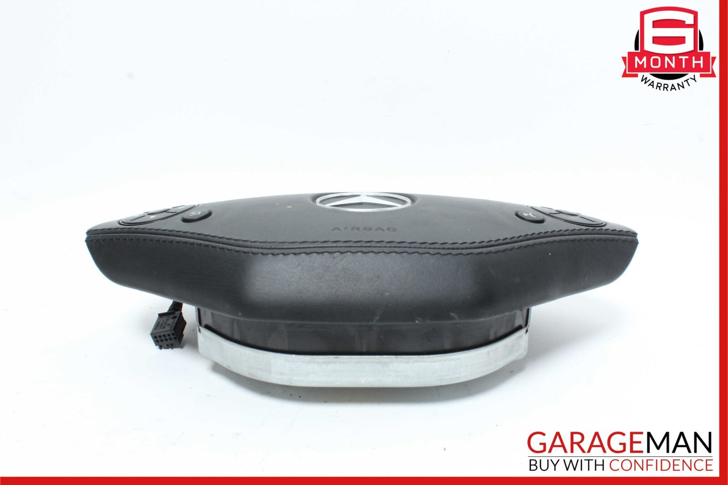 10-14 Mercedes W221 S550 S600 CL550 Steering Wheel Airbag Air Bag Leather Black