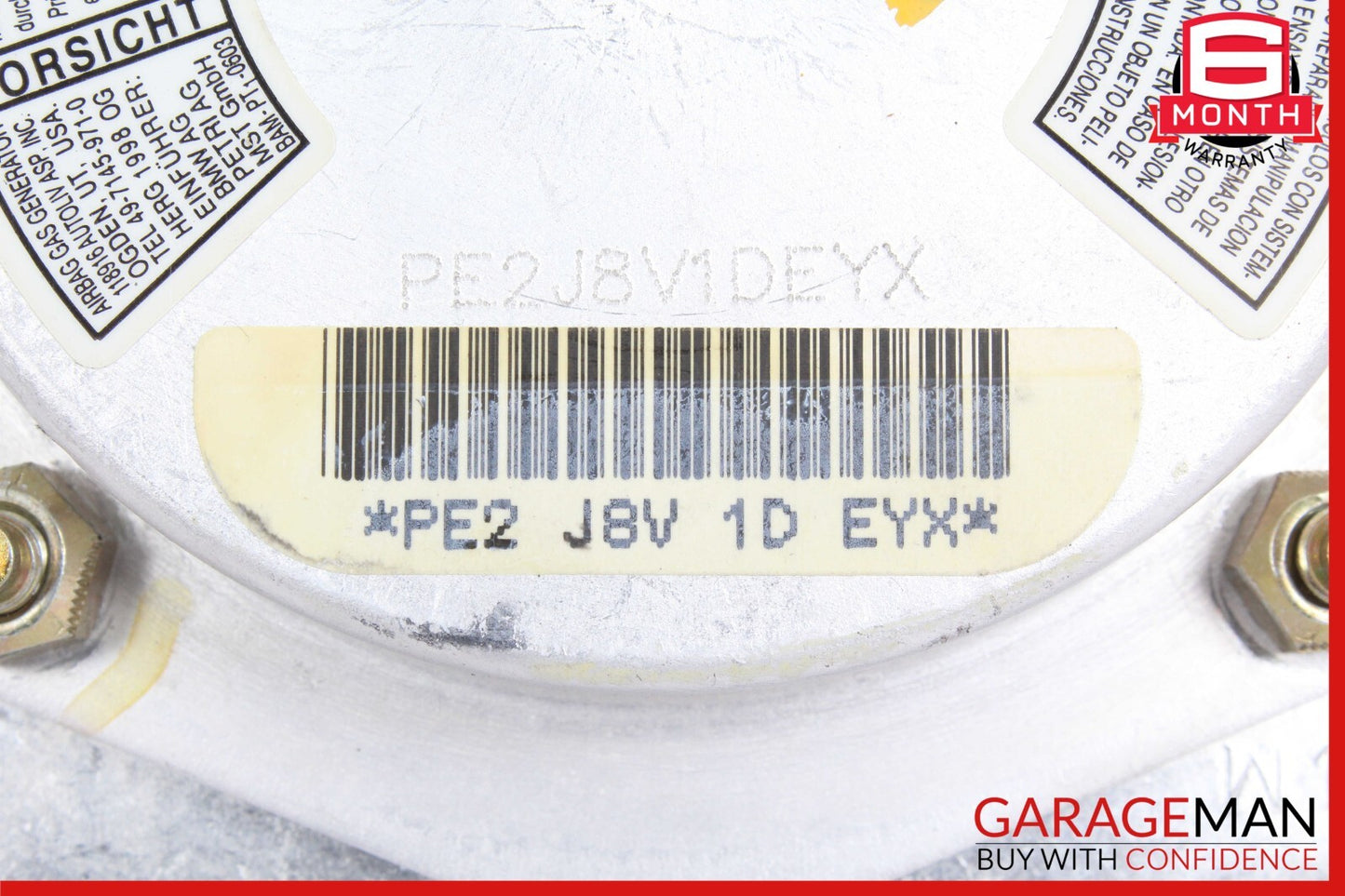 98-00 Porsche Boxster 986 Carrera 911 996 Steering Wheel Airbag Air Bag OEM