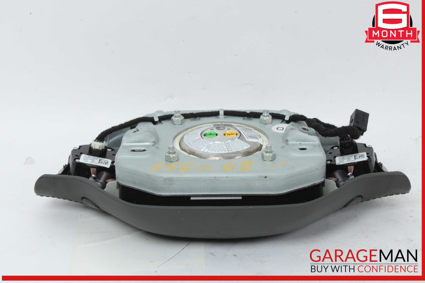 07-10 Mercedes W221 S550 S450 Steering Wheel Airbag Air Bag Assembly Black OEM