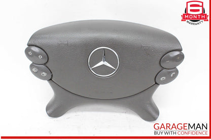 03-12 Mercedes W211 E320 CDI Front Left Steering Wheel Airbag Air Bag Gray OEM
