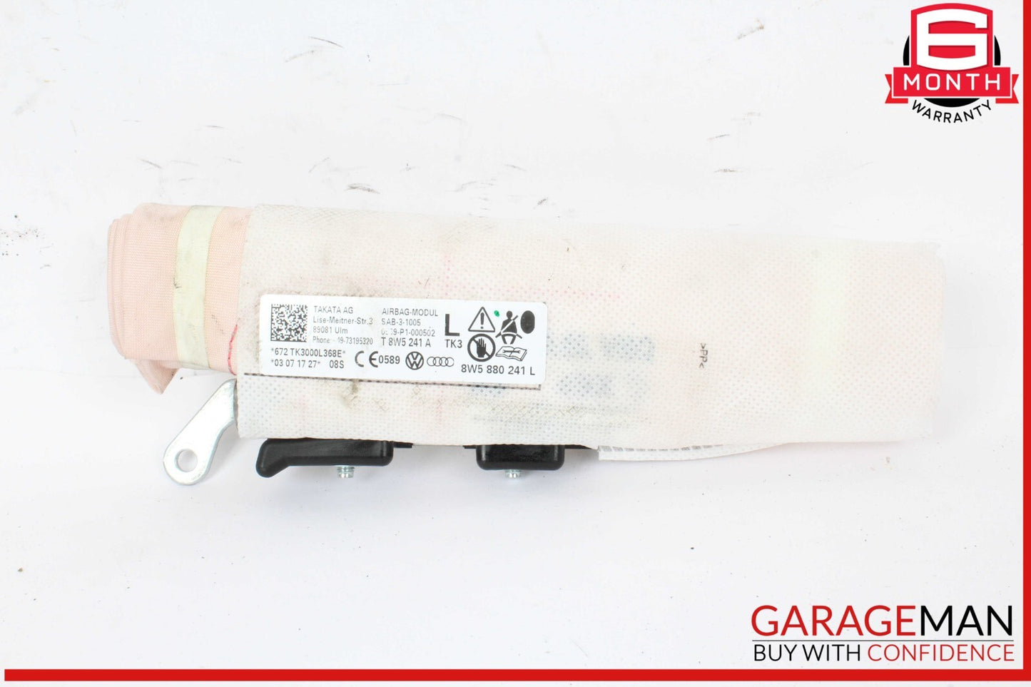 17-20 Audi A4 Quattro Front Left Driver Side Seat Air Bag Airbag 8W5880241L OEM