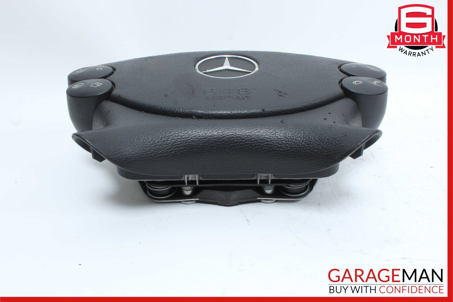 03-12 Mercedes W219 CLS500 E350 SL500 Steering Wheel Airbag Air Bag Black OEM