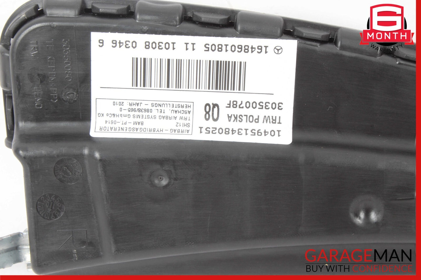 06-14 Mercedes W221 S400 R500 CL500 Front Right Side Seat SRS Airbag Air Bag OEM