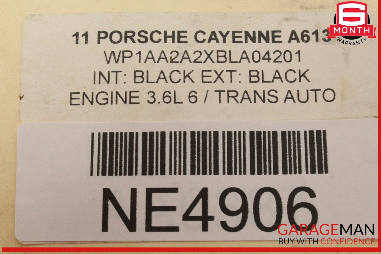 11-14 Porsce Cayenne 958 Airbag Air Bag Sensor SRS Diagnostic Control Module OEM