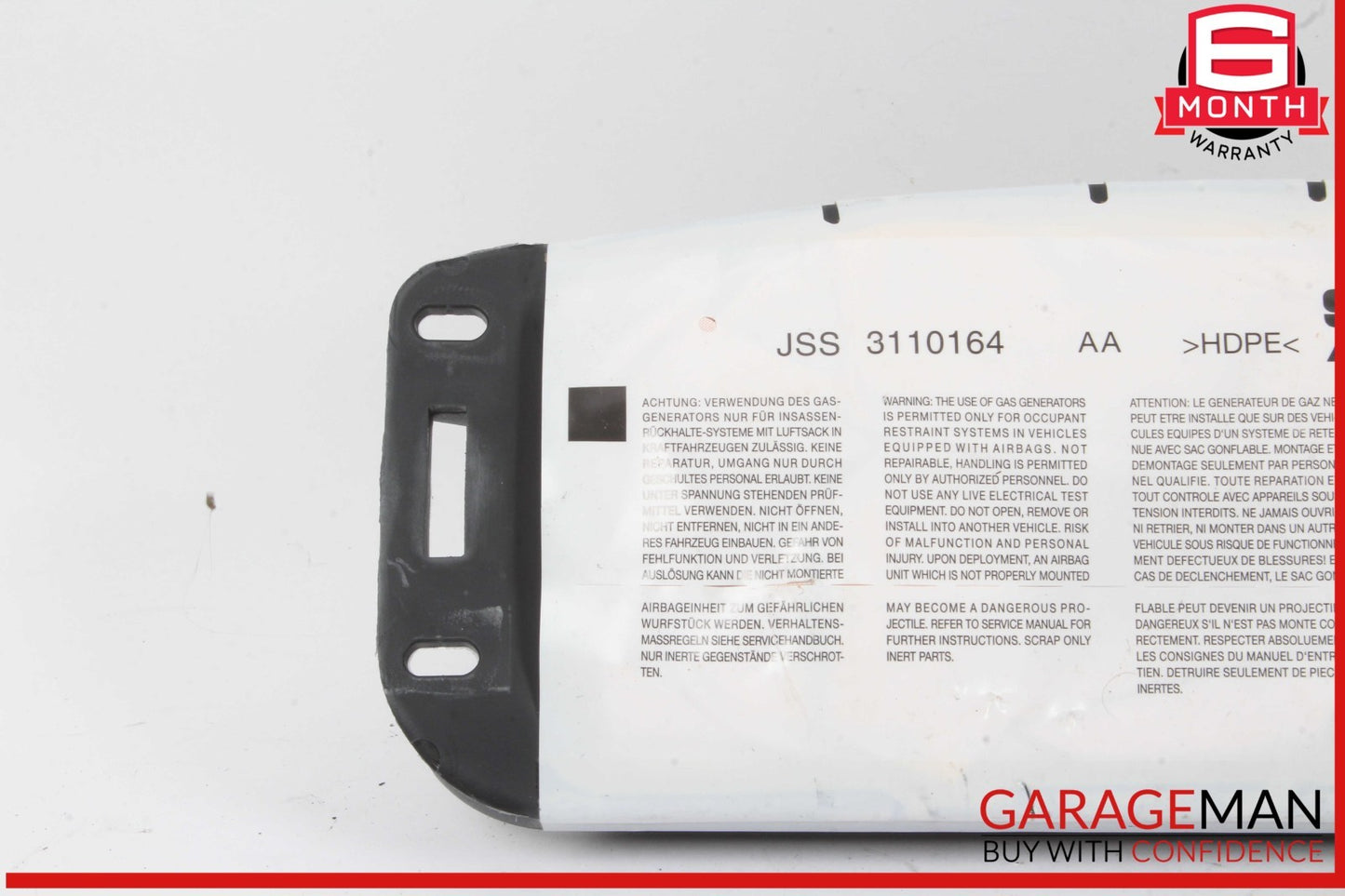 08-15 Mercedes W204 C250 C300 Front Right Passenger Side Dash Airbag OEM