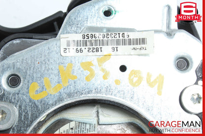 03-12 Mercedes W209 CLK55 AMG SL500 Steering Wheel Airbag Air Bag Black OEM