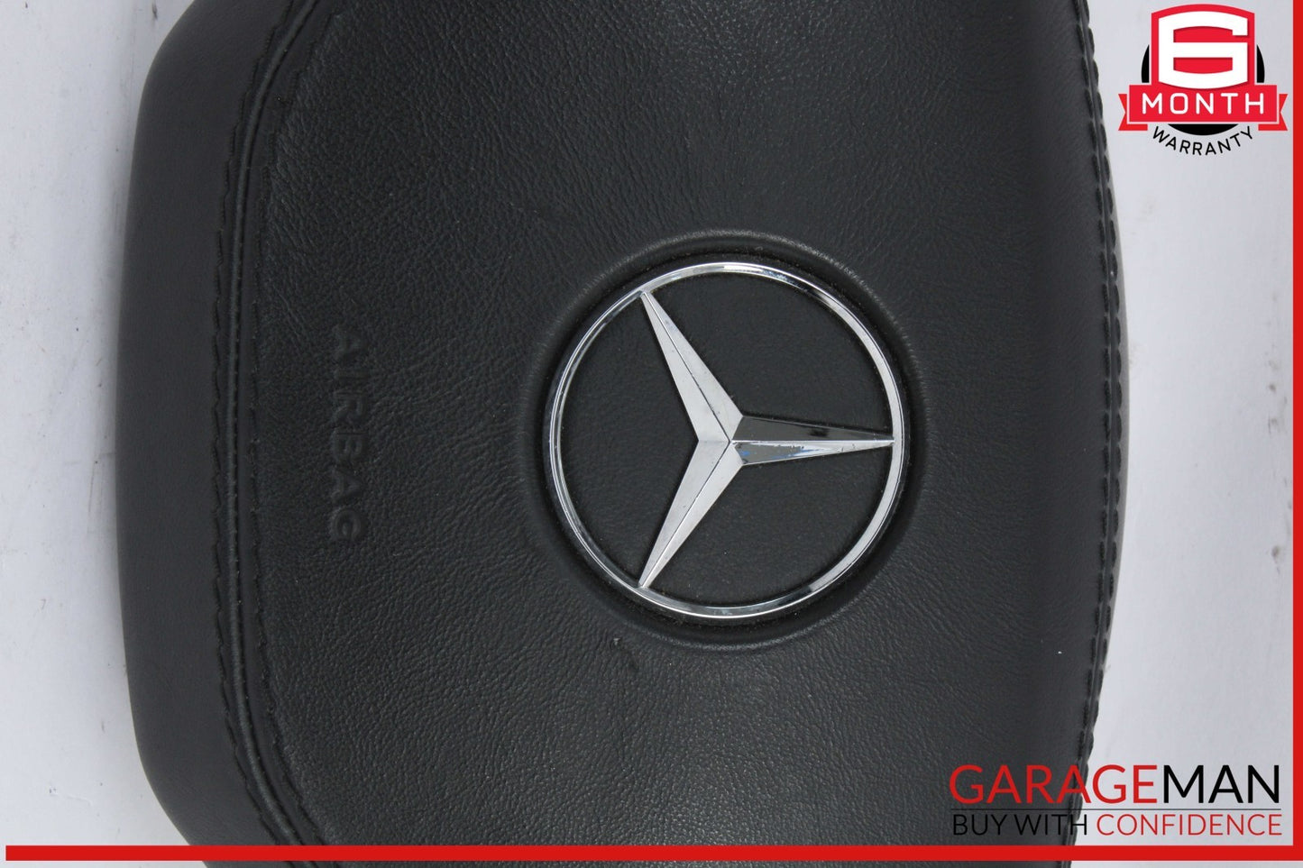 10-14 Mercedes W221 S550 CL550 Steering Wheel Airbag Air Bag Black OEM