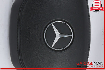 10-14 Mercedes W221 S550 CL550 Steering Wheel Airbag Air Bag Black OEM