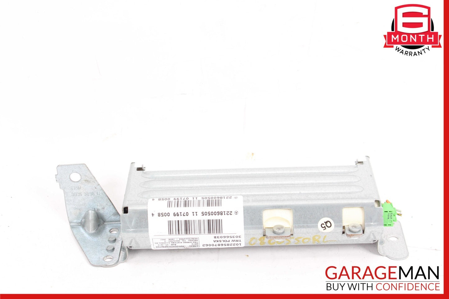07-14 Mercedes W216 CL550 CL600 S550 S600 Rear Left Quarter Airbag Air Bag OEM