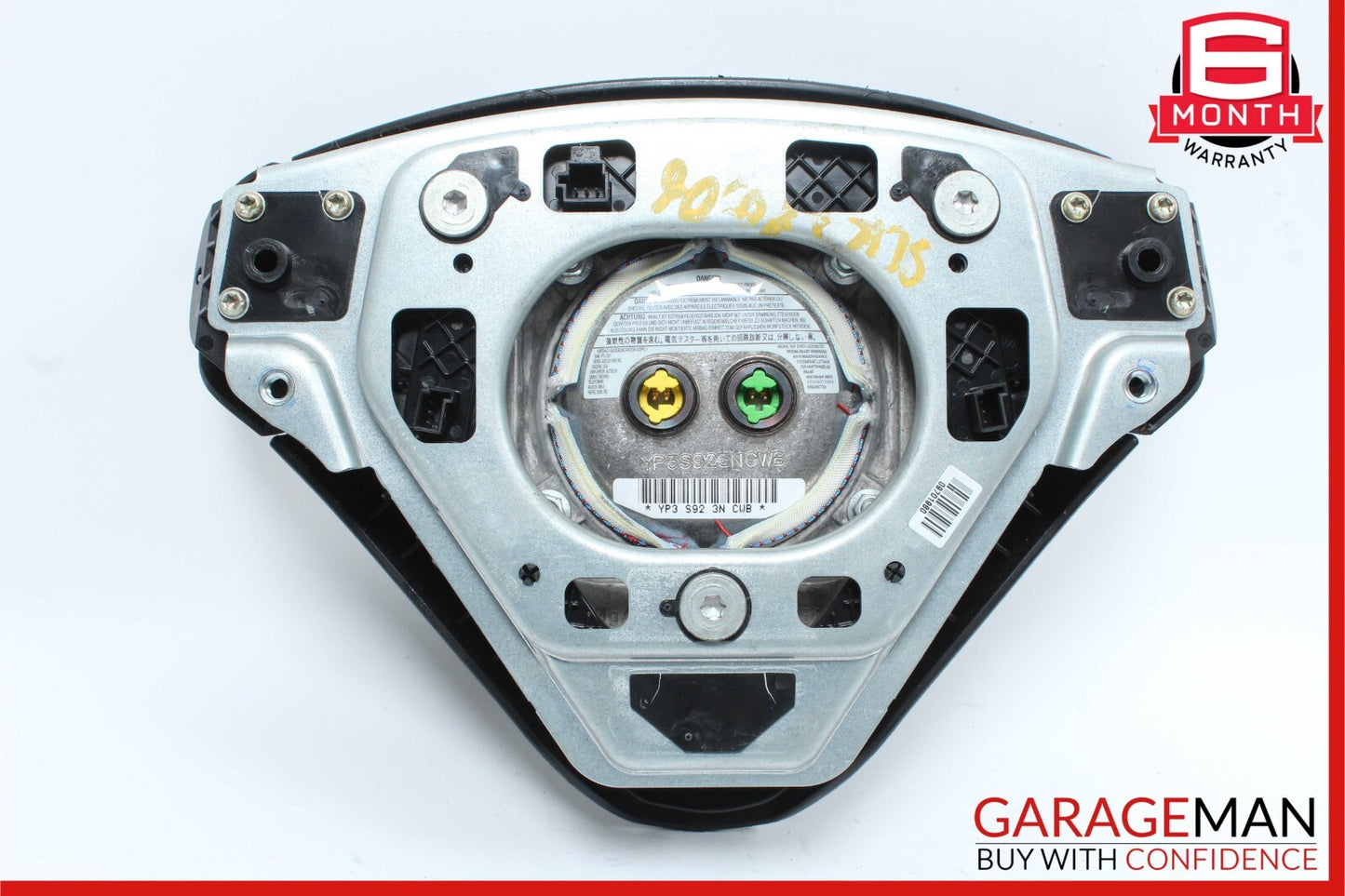 05-08 Mercedes R171 SLK280 C240 C350 Steering Wheel Air Bag Airbag Black OEM