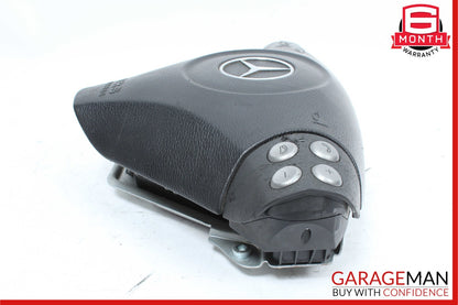 05-08 Mercedes W203 C230 C240 C350 Steering Wheel Air Bag Airbag Black OEM
