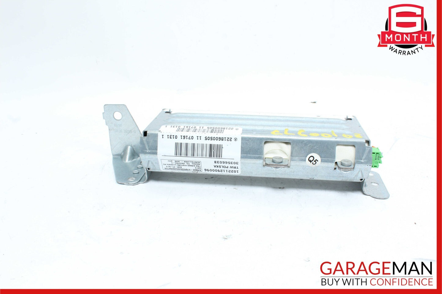 07-14 Mercedes W216 CL600 CL550 S550 Rear Left Side Quarter Airbag Air Bag OEM