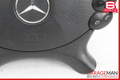 03-12 Mercedes W211 E350 G500 G55 AMG Steering Wheel Airbag Air Bag Black OEM