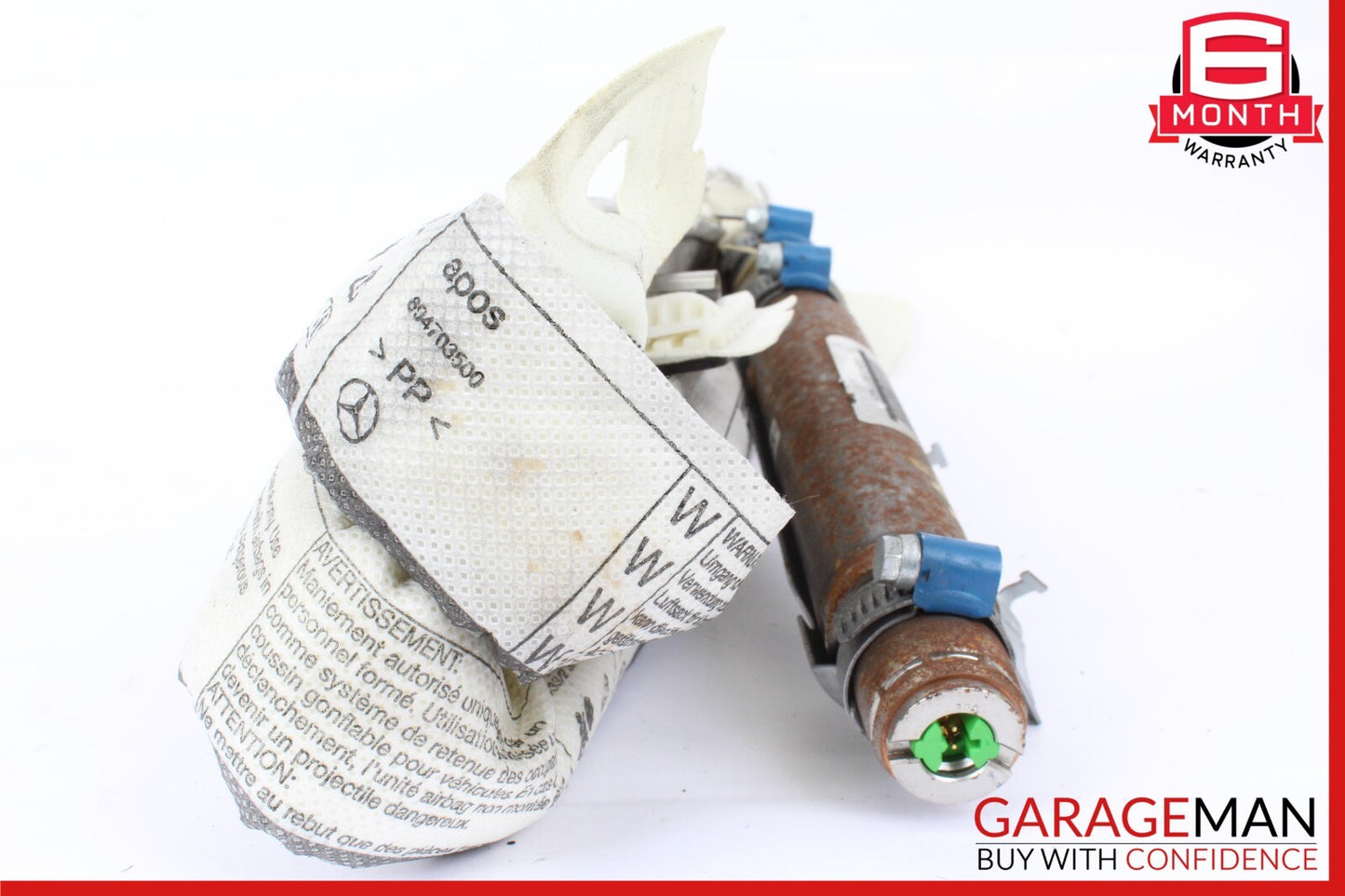 08-14 Mercedes W204 C300 4MATIC Right Side Roof Curtain Airbag Air Bag OEM