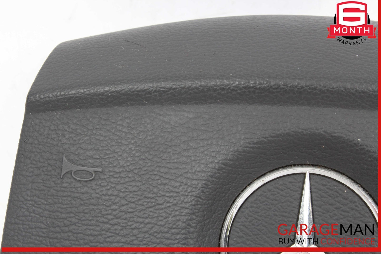 06-08 Mercedes W251 R500 Driver Side Steering Wheel Airbag Air Bag Black OEM