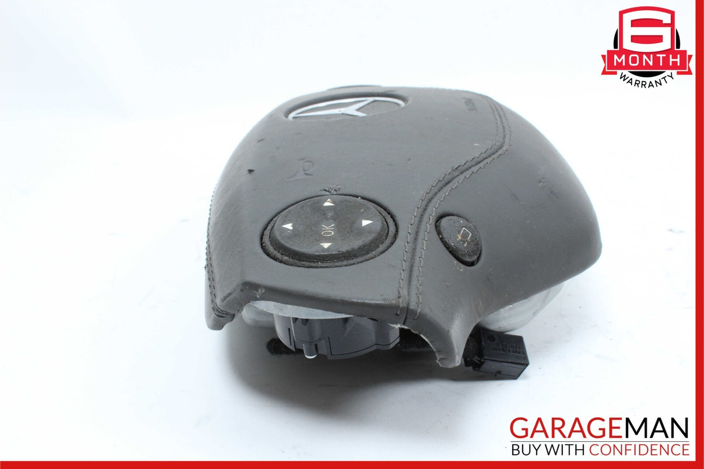 07-10 Mercedes W221 S550 S450 CL550 Steering Wheel Airbag Air Bag Black OEM