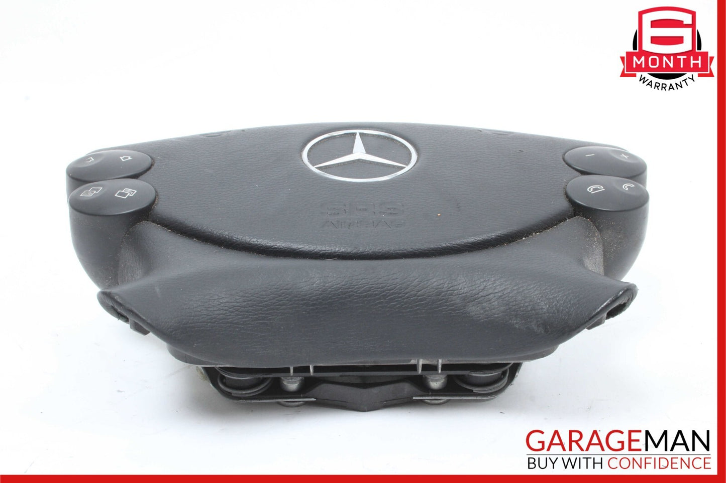 03-12 Mercedes SL500 CLS500 E350 G500 Steering Wheel Airbag Air Bag Black
