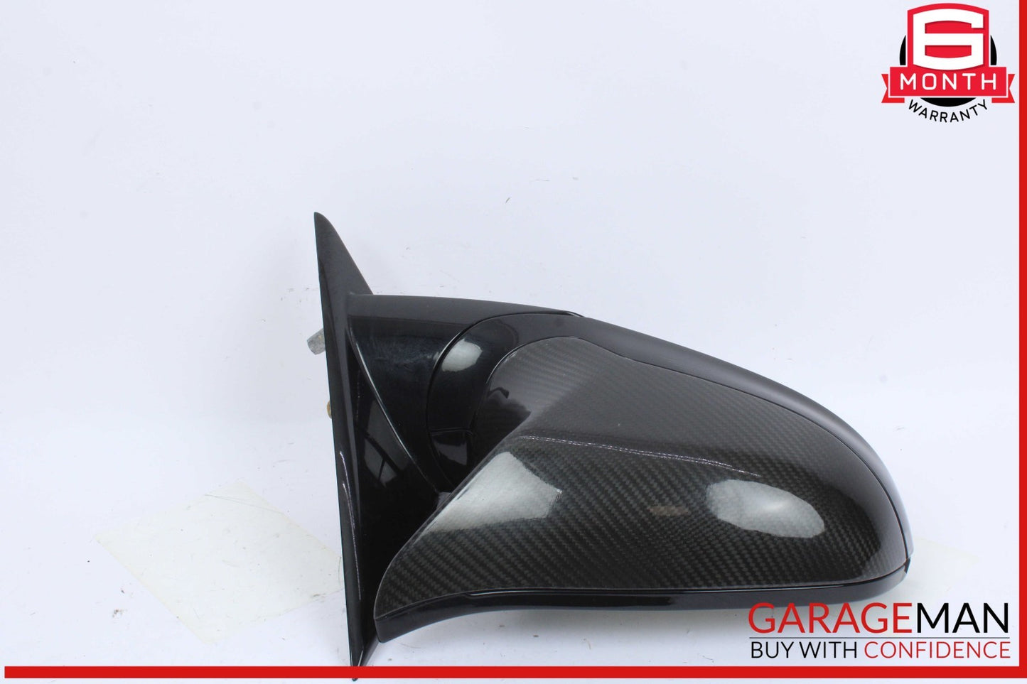 12-19 BMW M3 320i 330i Front Right Side View Door Mirror Black OEM