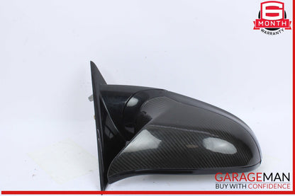 12-19 BMW M3 320i 330i Front Right Side View Door Mirror Black OEM