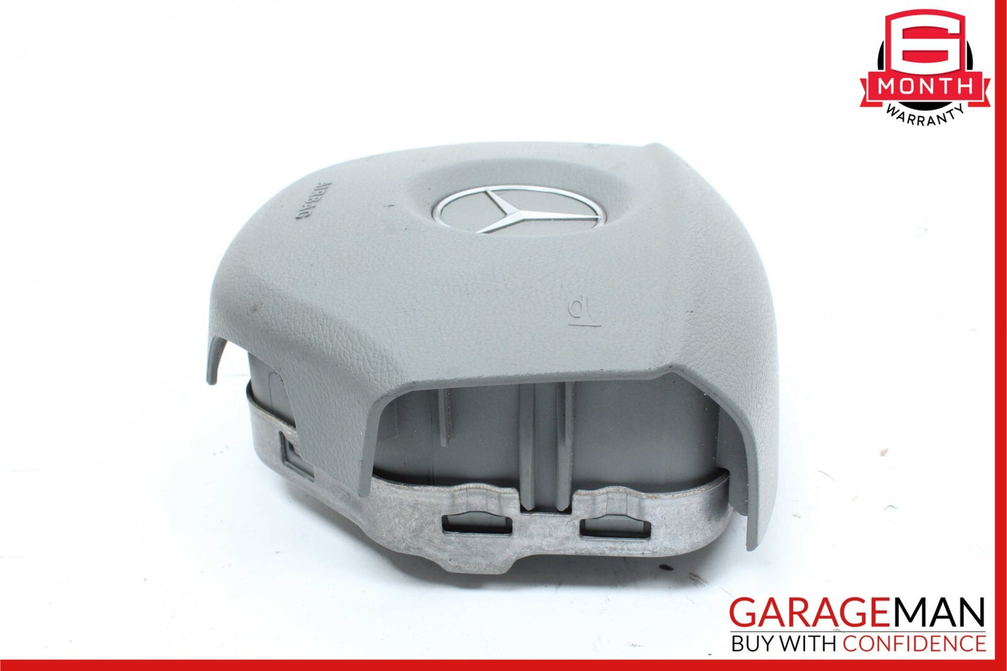 06-08 Mercedes X164 GL450 ML500 R350 Driver Steering Wheel Airbag Grey OEM