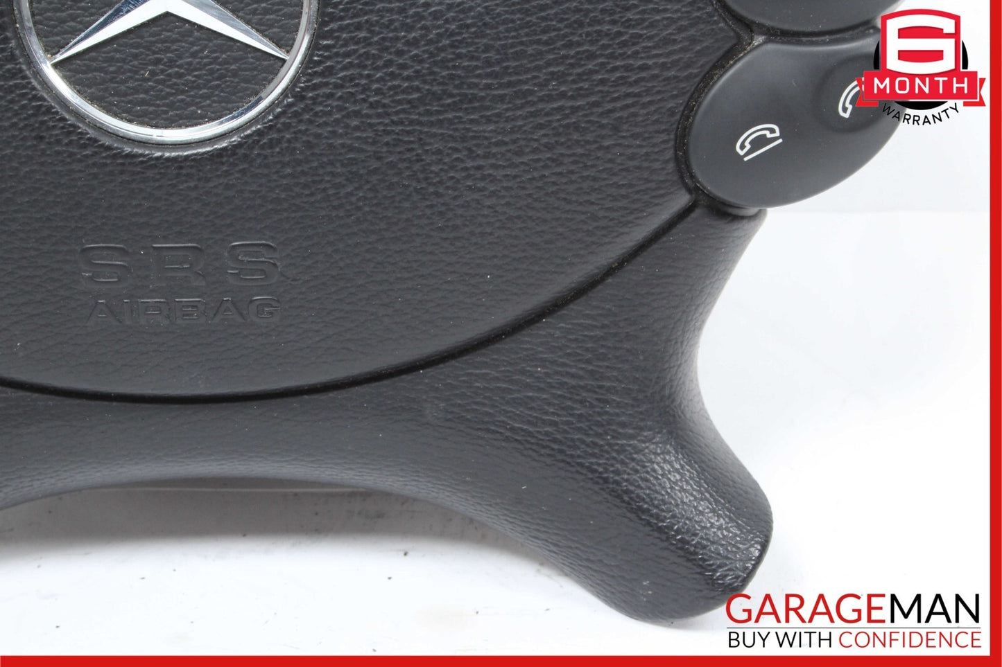 03-12 Mercedes E350 SL500 G500 CLS500 Steering Wheel Airbag Air Bag Black