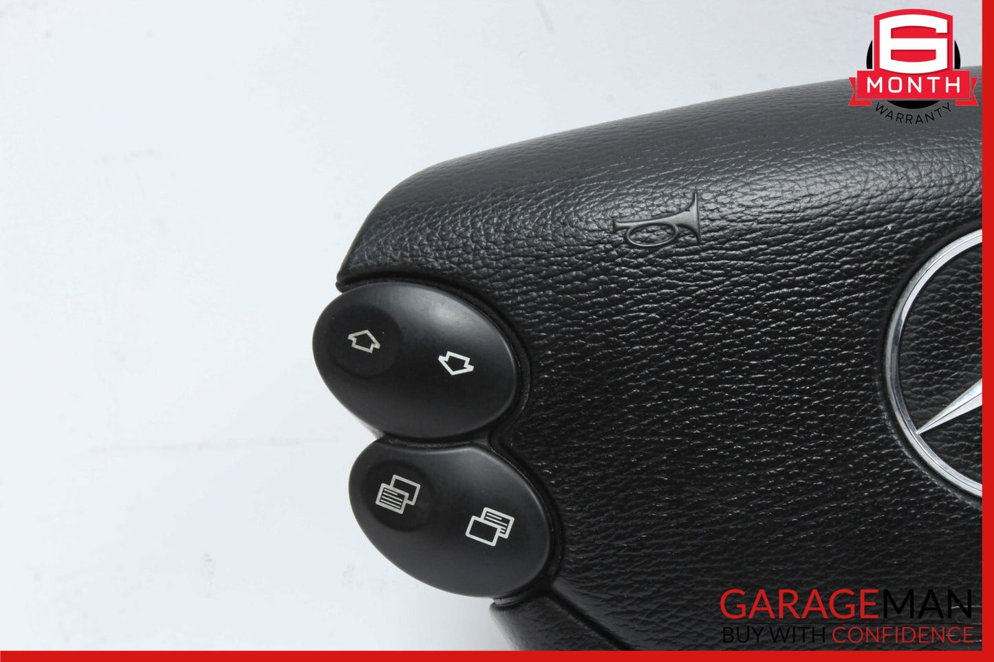 03-12 Mercedes R230 SL55 AMG CLS550 Steering Wheel Airbag Air Bag Assy Black