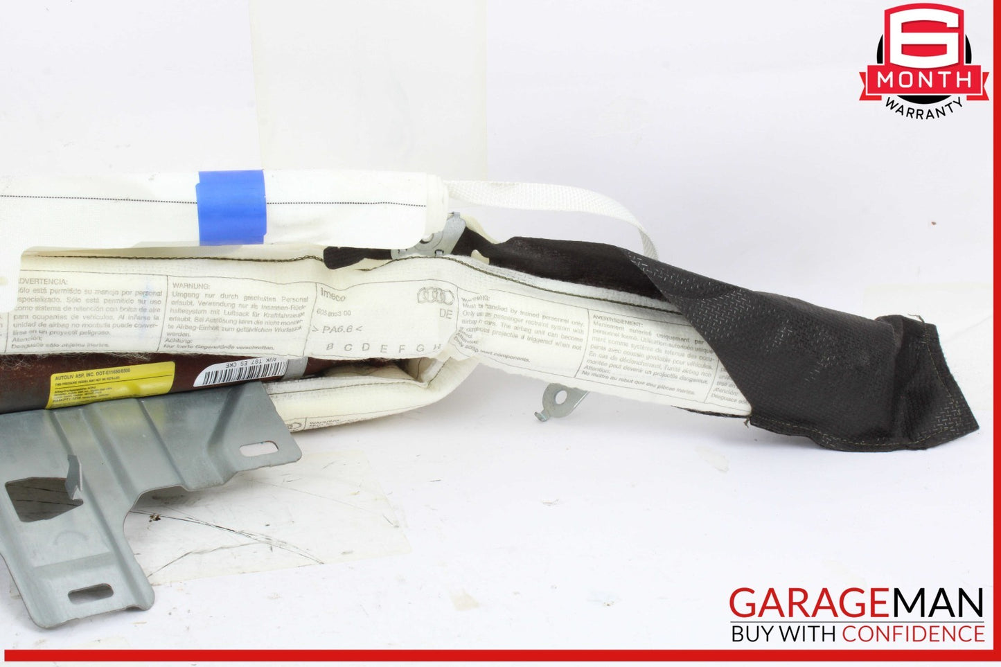 07-15 Audi Q7 Right Passenger Side Upper Roof Curtain Airbag Air Bag OEM