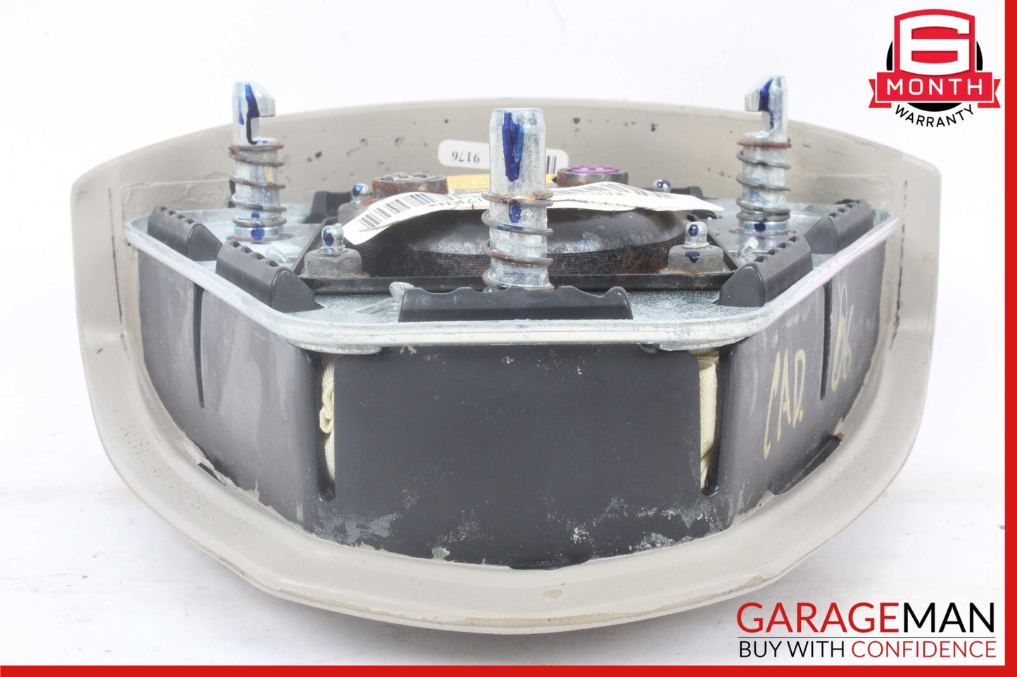 04-07 Cadillac XLR Driver Steering Wheel Airbag Beige 84456402 OEM