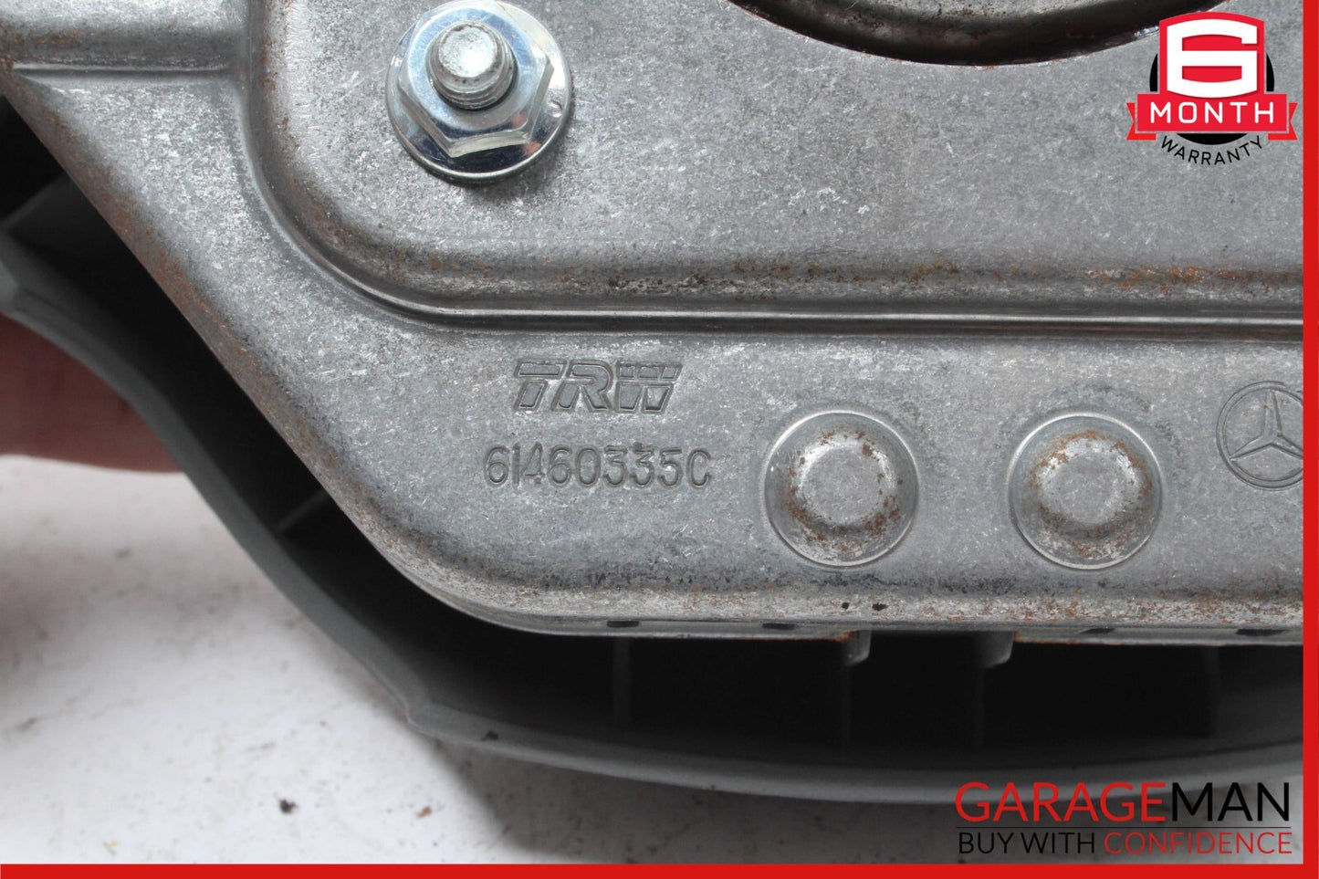 06-08 Mercedes R350 ML550 ML500 GL450 GL500 Steering Wheel Airbag Air Bag Grey