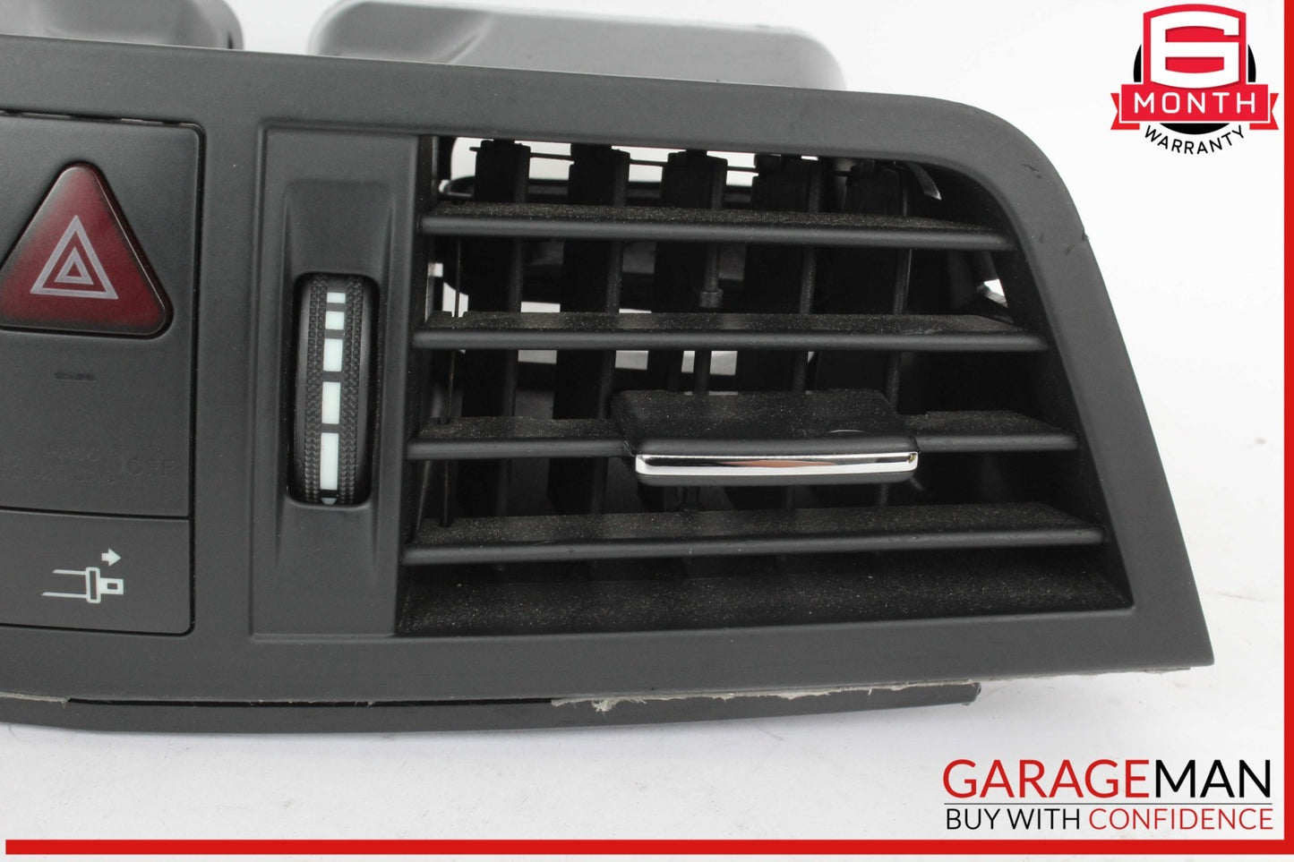 10-13 Mercedes W207 E550 Center Dash Hazard Light A/C AC Air Vent Trim Grille