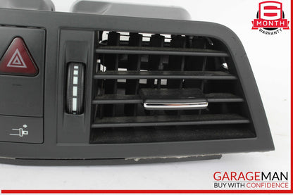 10-13 Mercedes W207 E550 Center Dash Hazard Light A/C AC Air Vent Trim Grille
