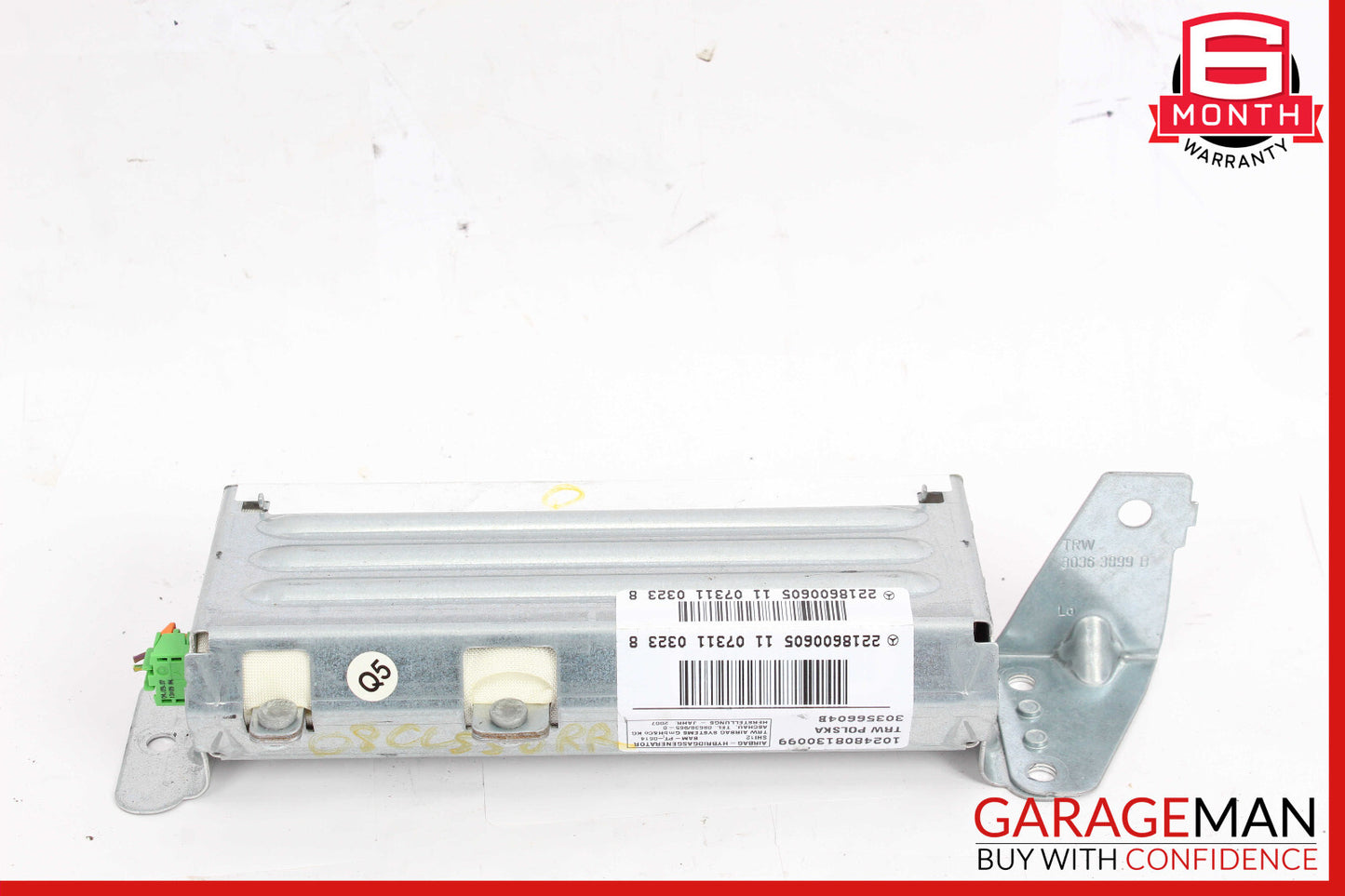 07-14 Mercedes CL550 S550 CL500 Rear Right Side Quarter Airbag Air Bag OEM
