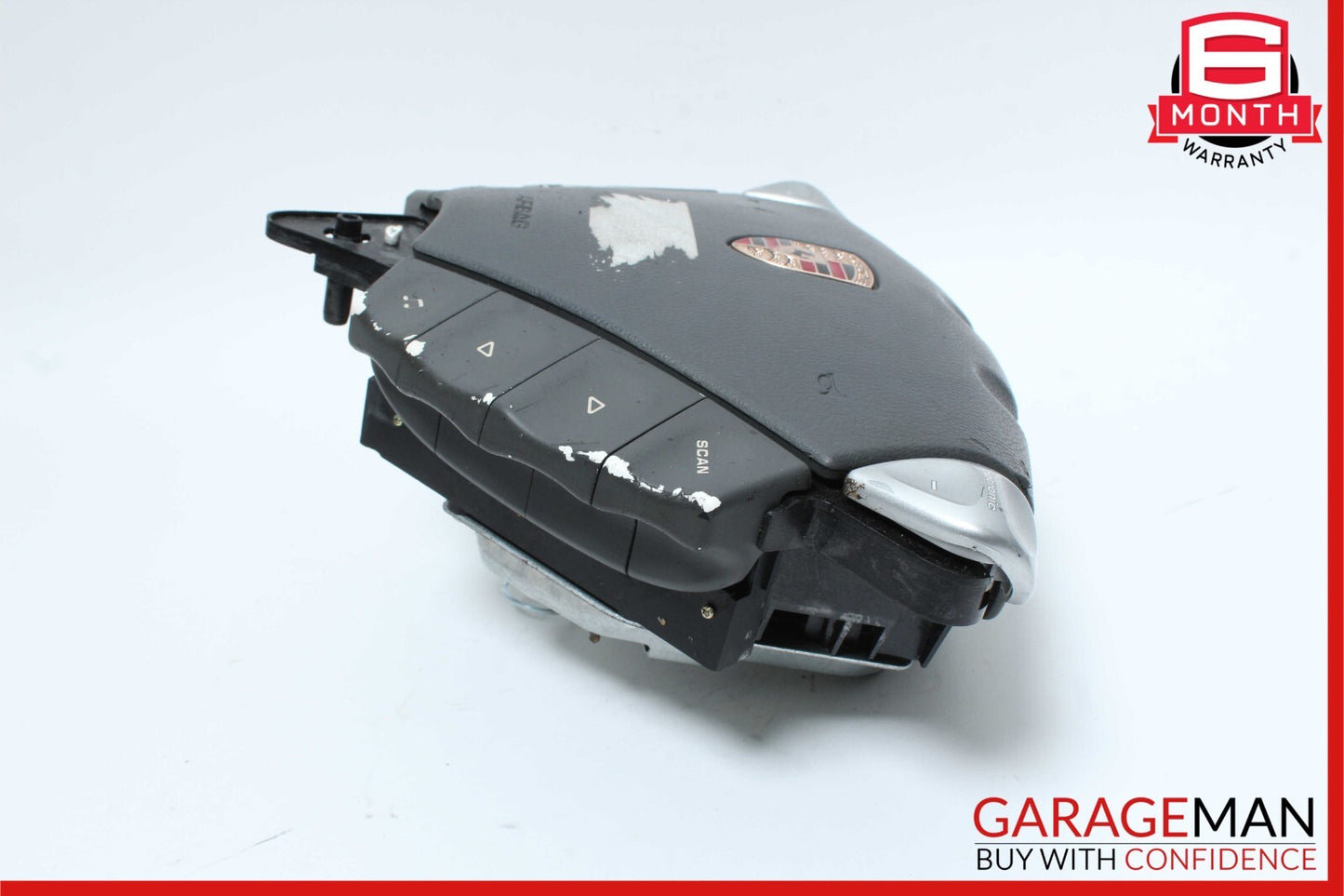 03-10 Porsche Cayenne 955 957 Steering Wheel Airbag Air Bag Black OEM