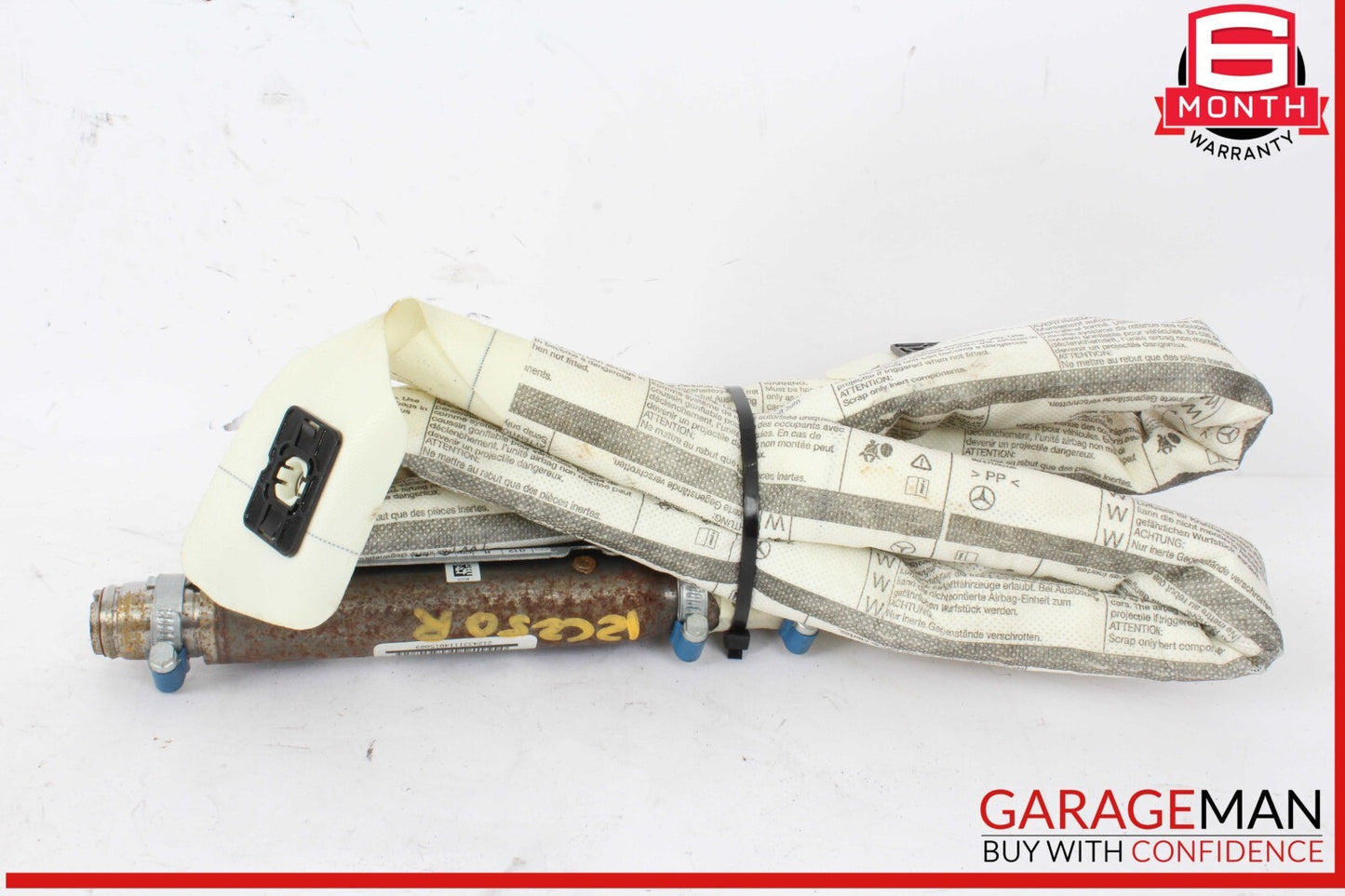 08-14 Mercedes W204 C250 C300 Right Side Roof Curtain Airbag Air Bag OEM