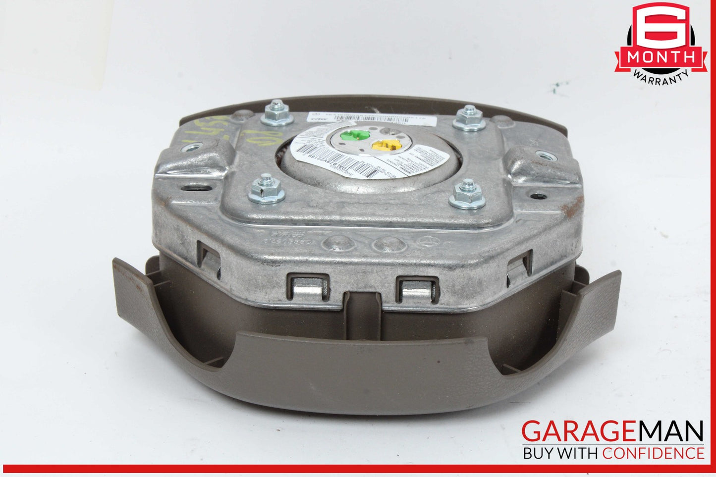 06-08 Mercedes X164 GL450 ML350 R350 Driver Steering Wheel Airbag Brown OEM