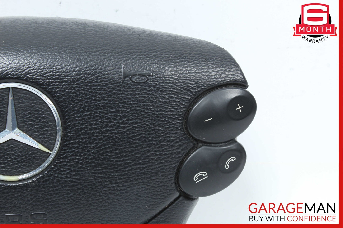03-12 Mercedes W219 CLS500 E350 SL500 Steering Wheel Airbag Air Bag Black OEM