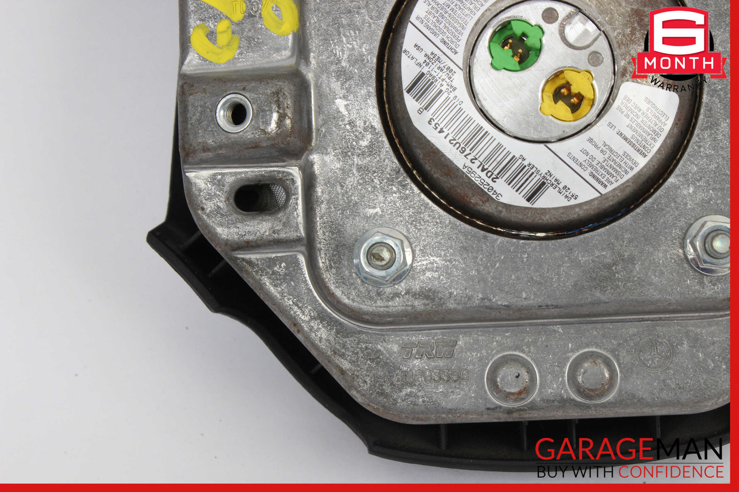 06-08 Mercedes GL450 R350 ML350 ML63 AMG Steering Wheel Airbag Air Bag Grey