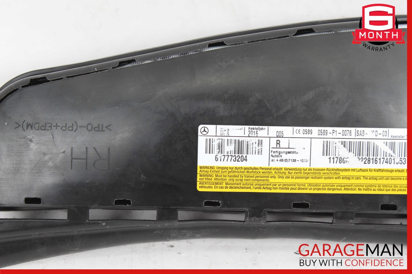 14-19 Mercedes W117 CLA250 Front Right Passenger Side Seat Air Bag OEM