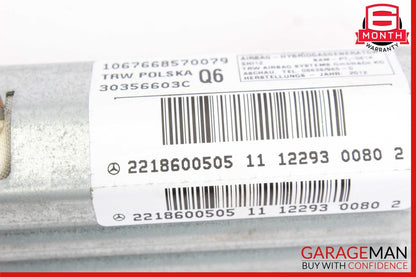 07-14 Mercedes W221 S550 CL550 CL600 Rear Left Side Quarter Airbag Air Bag