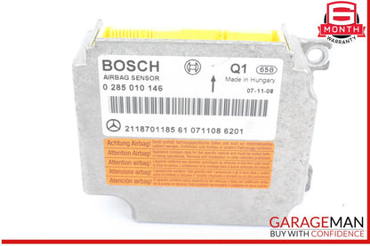 03-11 Mercedes W211 E350 CLS550 Airbag Air Bag Sensor SRS Control Module OEM